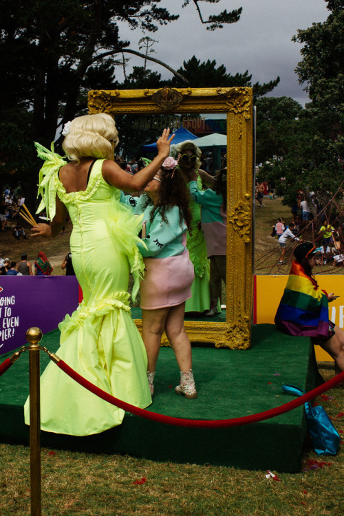 Big Gay Out, Coyle Park, Point Chevalier, Auckland, 2017. NZ is committed to ending HIV by 2025.