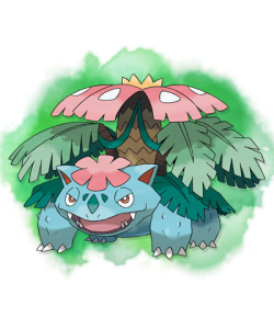 pokemon-xy-news:  Mega Kanto Starters