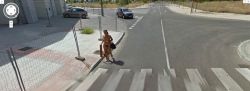 wannabeyourfuckpig:  (via Naked Girl with small titties on Google Street View) 