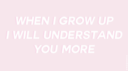 juhhyeon: When I Grow Up //: requested by anon
