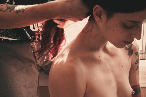 camdamage:  trichophilia | cam + cuttlefish | by cam damage [see more here] 