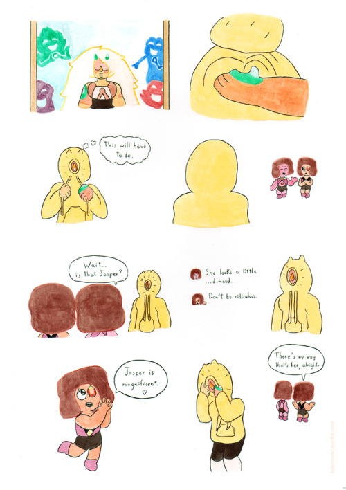 kalorusmi: Whole New Look - Comic by Kalorusmi Events after “Change your mind”. Pages 1 to 4 (end). 