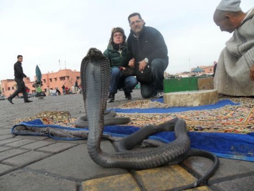 Jemaa El Fna, Marrakech, Morocco. 
