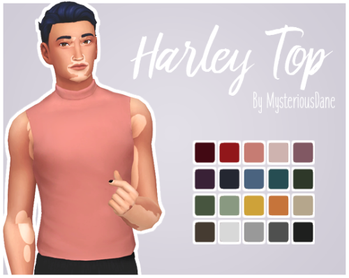 mysteriousdane: Harley TopSooo this time a nonny suggested a tucked in version of the Hugh top so I 