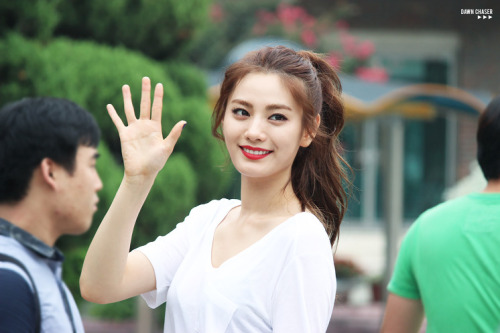 Nana (Orange Caramel) - Inkigayo Mini Fanmeeting Pics