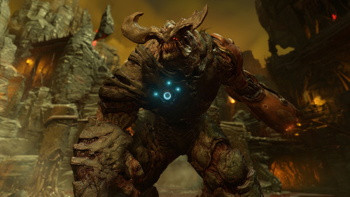 gamefreaksnz:   					Doom: New footage and screens from E3					id Software, the game studio that helped define the first-person  shooter genre, has a new interpretation of its classic demon-filled  action game in the works.Catch the new E3 footage here.