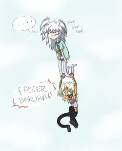 teslamarcia:  When Marik told Bakura that he wanted to “ride him”, Bakura didn’t think that this was what Marik had in mind…Hey, YGOTAS, is it too late to hop aboard the fandom?
