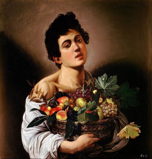 Caravaggio - Boy With A Basket of Fruit, 1592 