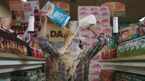 rhettandlink:goodmythicalyann:Link + happiness + cereal (x/x/x/x)THE JOY IS UNDENIABLE