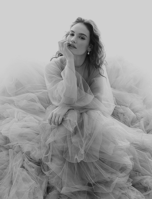 narsila:Lily James photographed by Alexi Lubomirski for Harper’s Bazaar UK (March 2019)