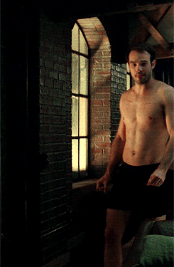 hunkyhollywood:Charlie Cox should never wear a shirt. 