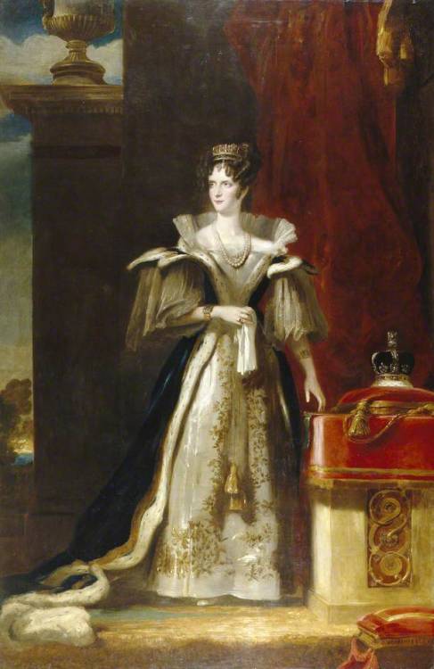 Adelaide of Saxe-Meiningen, Queen of the United Kingdom by by John Simpson, 1832