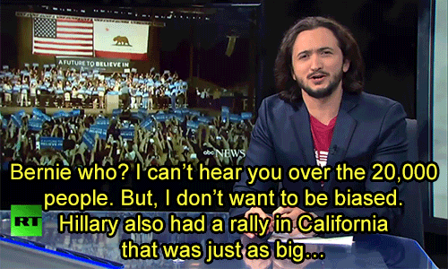 redactivist:  Redacted Tonight with Lee Camp [#99]  “We now have a system where the Republican is just a reality show corporatist and the Democrat is an Oligarch Republican. Even, self-proclaimed evilest man alive, Charles Koch, even he said he might