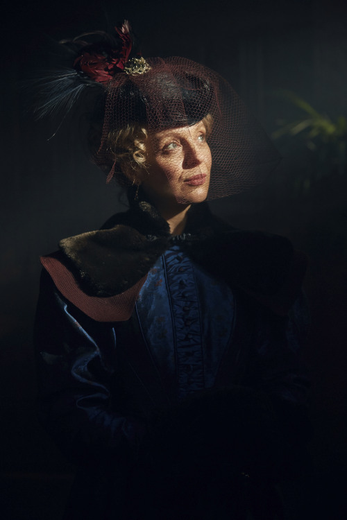 nixxie-fic:Promo pictures for Sherlock ‘The Abominable Bride - Amanda Abbington looking gorgeous as 