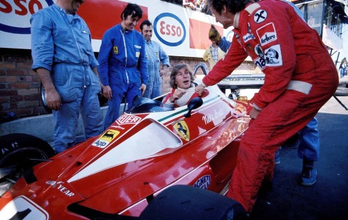 sharonov:  1976 Monaco Grand Prix James Hunt Niki Lauda 