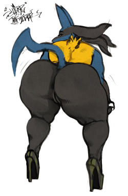 the-official-dubmare: G Lucario throw’n