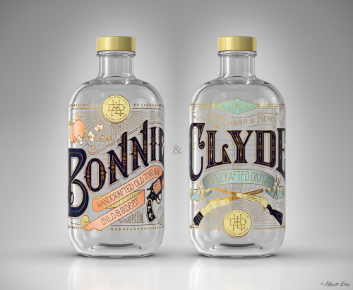 betype:    BONNIE & CLYDE Gin by  Bert Heynderickx