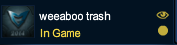 laavka:  i8yurcookie did Jay change his IGN? 8)