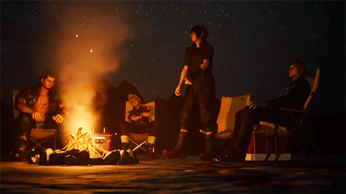  Noctis, Ignis, Gladiolus, &amp; PromptoFinal Fantasy XV  AKA The Entourage