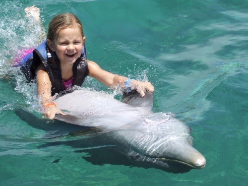 Girls and Dolphins
