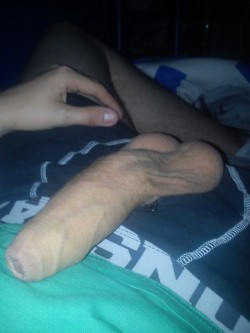 My Dutch uncut cock and my feet...