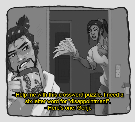 graysbot: hanzo needs to chill and accept his brother genji as The Best