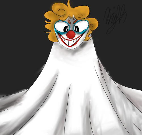 Bubby the clown is a creepypasta, he is a guardian of the entrance to “ world clown / świat kl