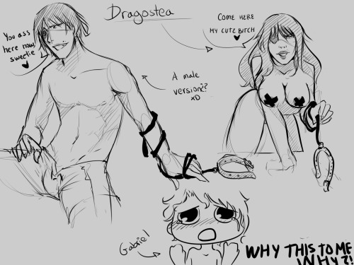 Well, more Ocs xD She’s Dragostea, a pirate who likes hot boys like Gabriel, YES, A GIRL WHO RAPE XD Poor Gabriel XD
