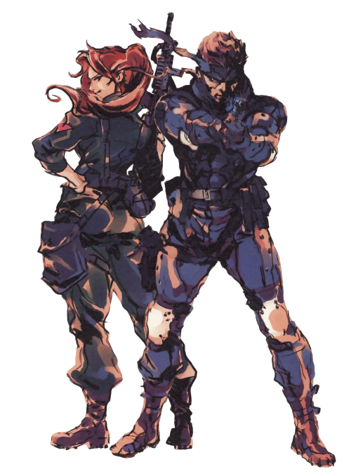 mvc2:Illus. Yoji Shinkawa (transparent)