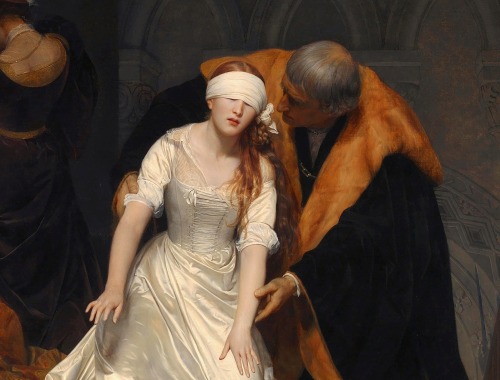 The Execution of Lady Jane Grey (1833) by Paul Delaroche