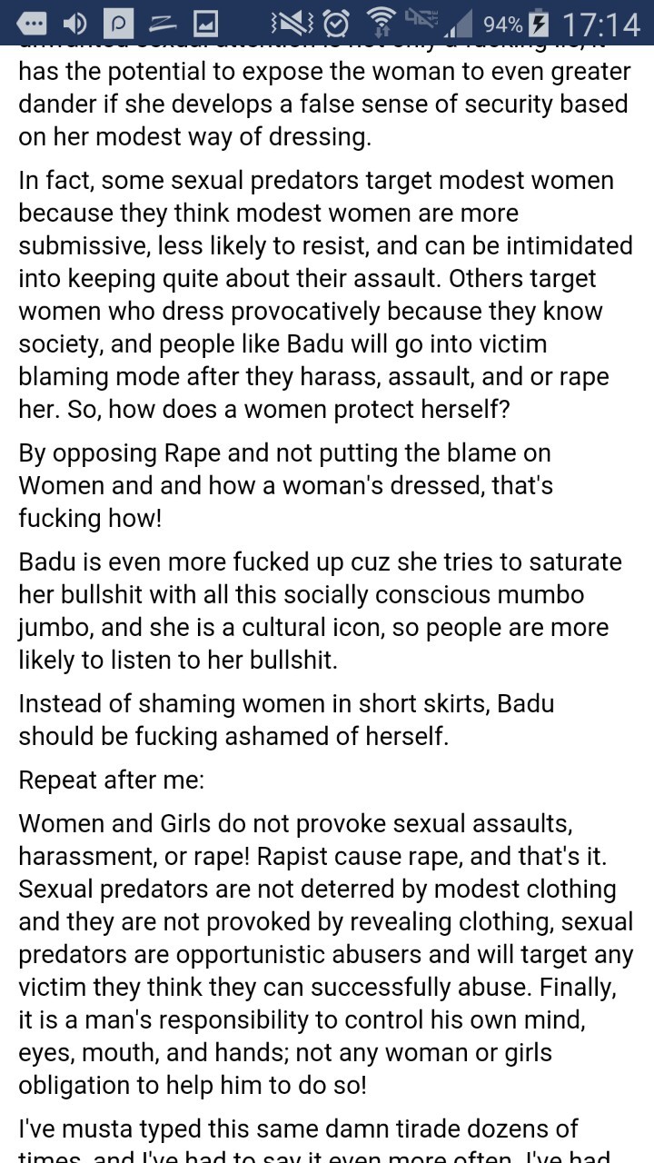 renamok:  sourcedumal:  madame-austere:  She better say it. Erykah you fucked up