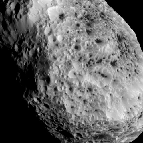 infinity-imagined:  Saturn’s Moon Hyperion, imaged by the Cassini Spacecraft on May 31st, 2015.