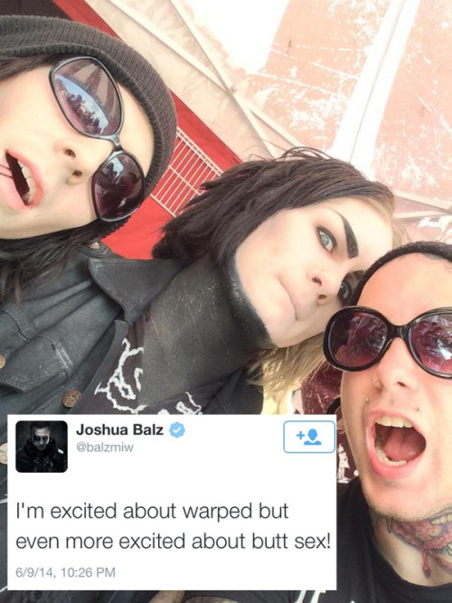 suckmybalz:  Motionless In White + tweets part 2 // part 1 // text posts
