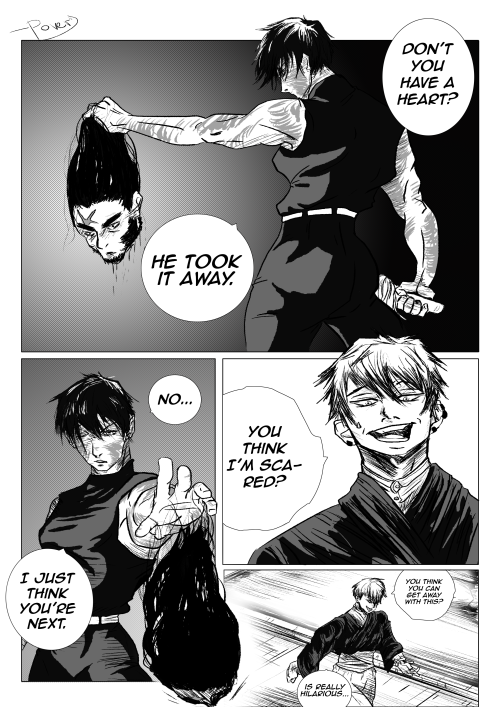Maki vs Naoya Before the ch.151 came out, I had thought of my own version of their fight.This is the
