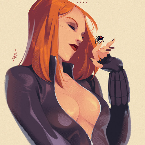 gameraboy2:  Black Widows by Valerio “Dreelrayk” Buonfantino