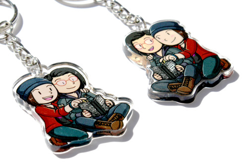 I added some new Life is Strange: True Colors charms to my Etsy shop! Alex and Steph separately as w