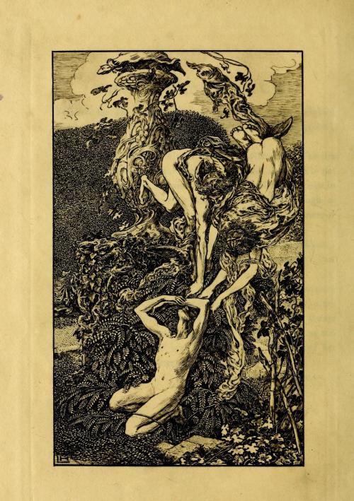 clawmarks:Illustrations from The sensitive plant (by Percy Bysshe Shelley) - Laurence Housman -