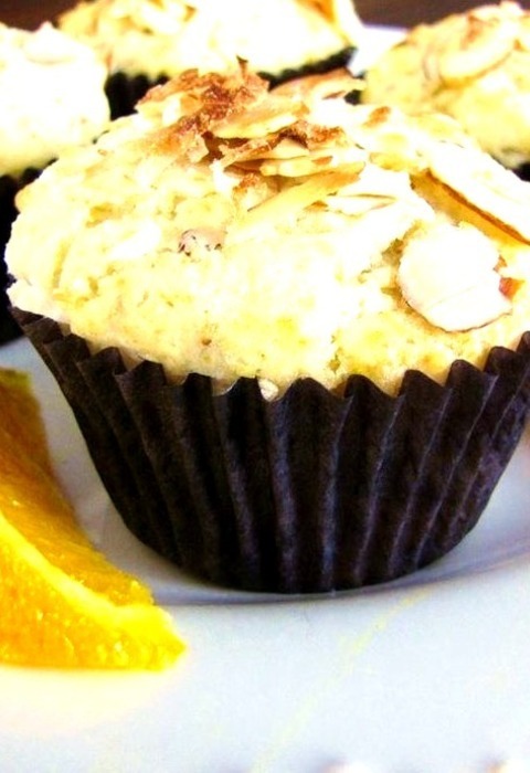 Muffin - Golden Coconut Almond Muffins