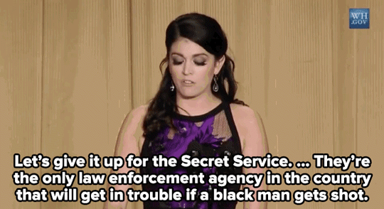 bitteroreo:  micdotcom:  Watch: Cecily Strong absolutely destroyed at the White House