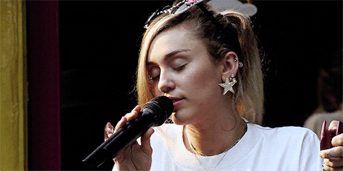 mileycyrusdaily: Miley Cyrus - Malibu in the Live Lounge