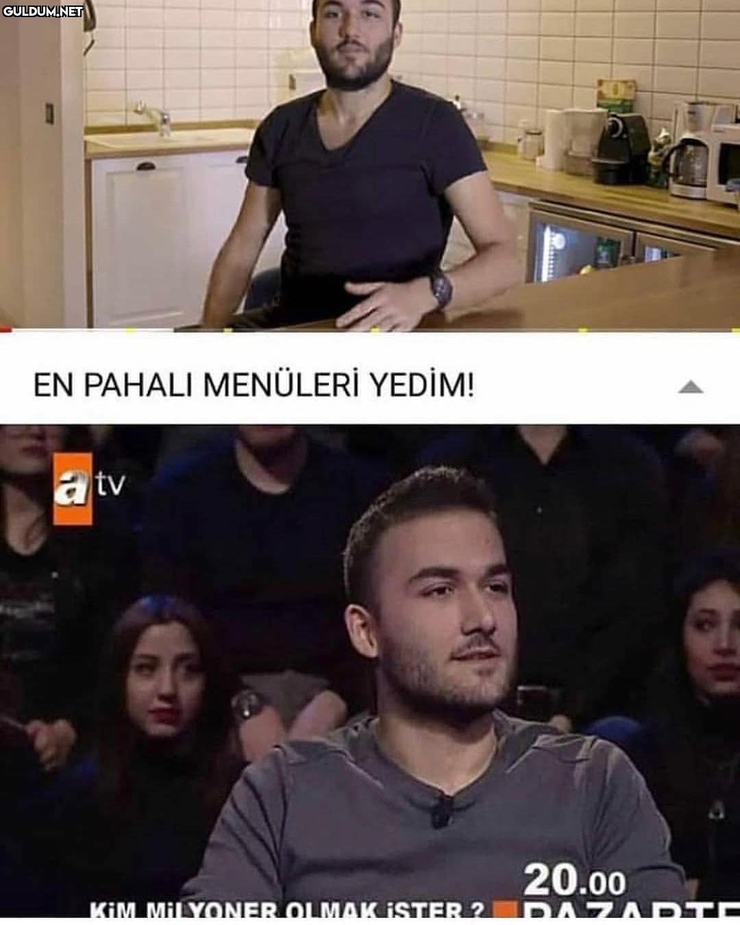 EN PAHALI MENÜLERİ...