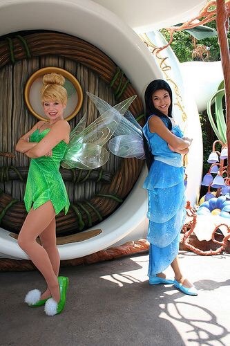 Tinkerbell and Silvermist