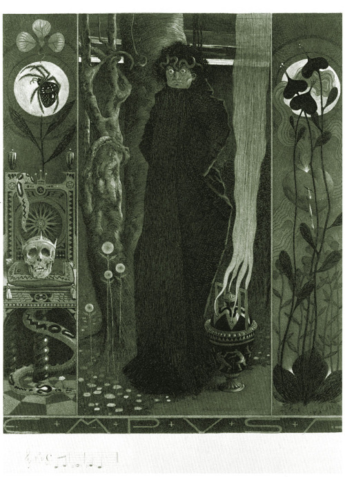 ladylabsinthe:Carl Schmidt-Helmbrechts, Empusa, 1894.