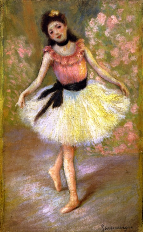 Ballerina. Federico Zandomeneghi (Italian, 1841-1917). Oil on canvas.Although Zando’s tre