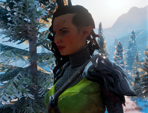 I remade my Maerwyn Lavellan in order to replay her game to get the world-state I want for Trespasse