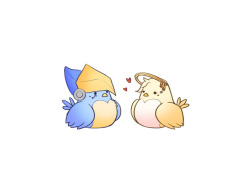 iamfishtail:love birds <3  Ayyyyy