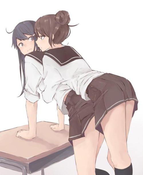 soltrow:  ルッチーフさんはTwitterを使っています: “落書き投げ(´・д・｀) 押さえきれなかった百合。 http://t.co/zB2NYPAlX1” 