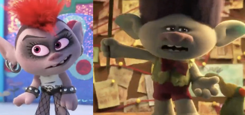 Cute little details that stood out to me:1. During the gift exchange, Poppy does two little brief la