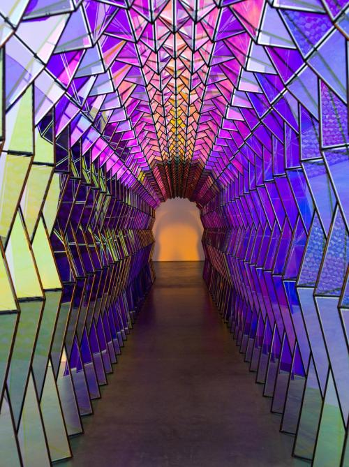 artruby: Olafur Eliasson, One-way colour tunnel, (2007). One-Way Colour Tunnel by Olafur Eliasson at