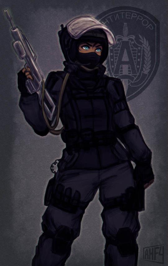 Spetsnaz Alpha (Russian special forces) Korra for patreondrawing this kind of attire